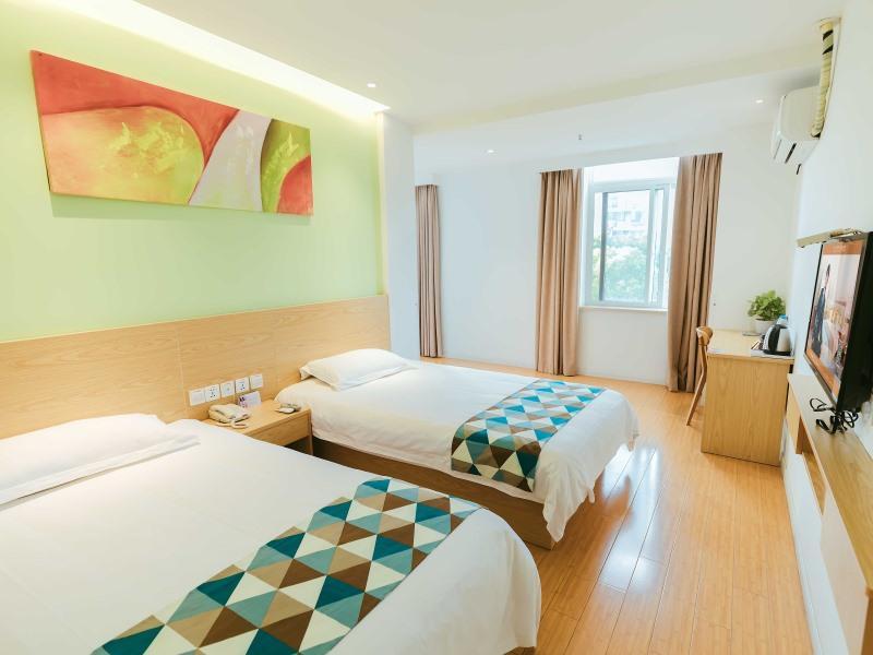 Shell Shanghai Jiadingbei Subway Station Shuping Road Hotel Eksteriør billede
