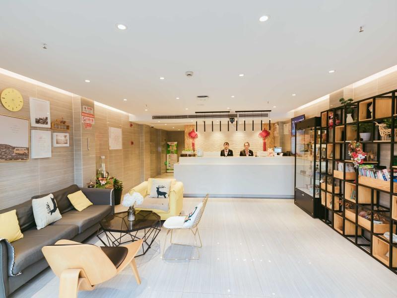 Shell Shanghai Jiadingbei Subway Station Shuping Road Hotel Eksteriør billede