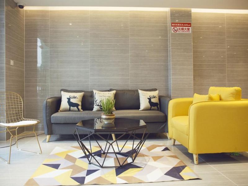 Shell Shanghai Jiadingbei Subway Station Shuping Road Hotel Eksteriør billede
